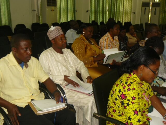 Desk Officers at workshop.